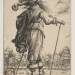 A Man Seen from the Back Leaning on a Croquet Mallet (Le Jouer de mail)